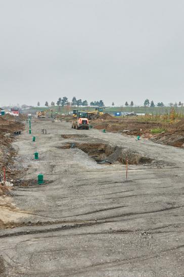 7 - Baustellen in der Umgebung im Wandel