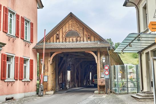 Rheinbrücke Schweizer Seite