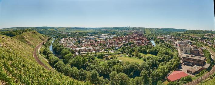 Blick auf die Enzschleife 