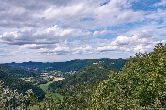 Blick vom Eppenzillfelsen