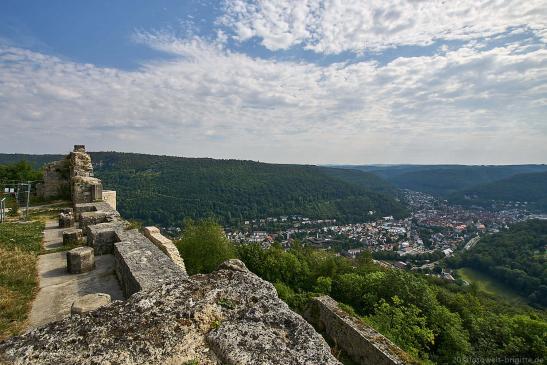 Blick zur Stadt