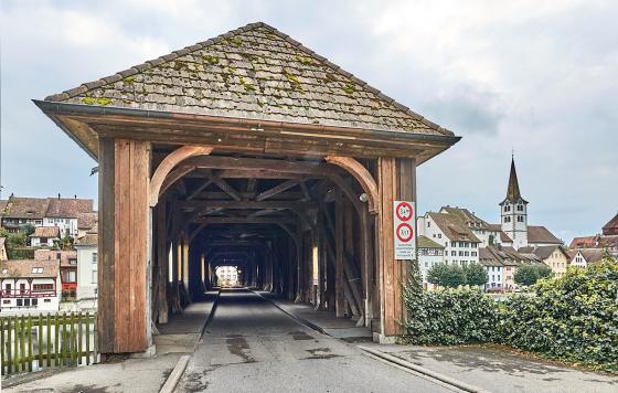 Rheinbrücke Deutsche Seite