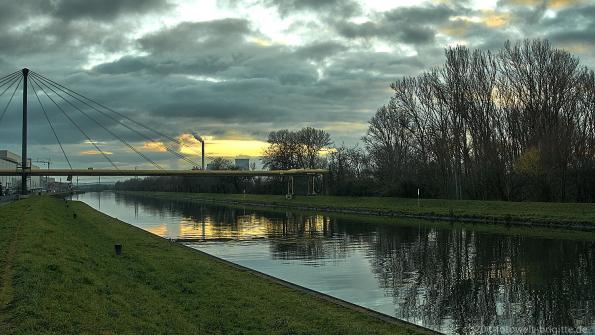Neckarkanal, Blickrichtung Heilbronn
