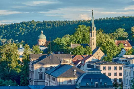 Blick auf Sigmaringen vom Mühlberg