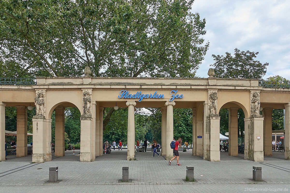 Zooeingang Karlsruhe