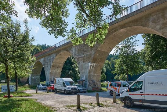 Viadukt des Bundeswanderweges