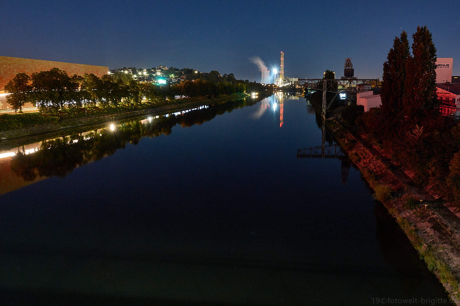 Blick von der Brücke