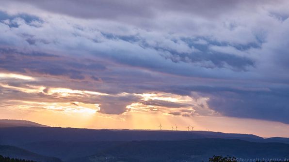 Sonnenuntergang am Katzenbuckel