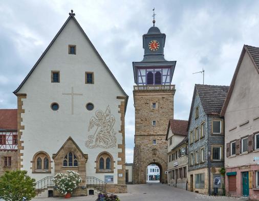 obere Torturm (erbaut ca 1300)