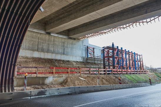 Blick aus der Tunnelröhre - 29.Dez. 2020