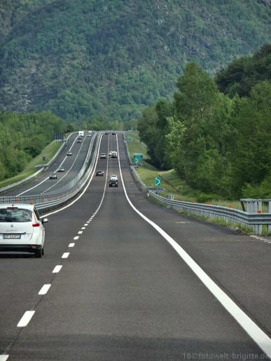 auf der Heimfahrt