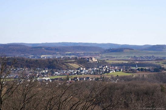 Richtung Burg Stettenfels