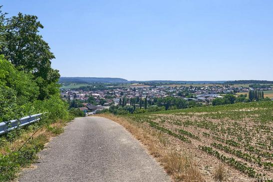 Blick zurück auf Sulzfeld