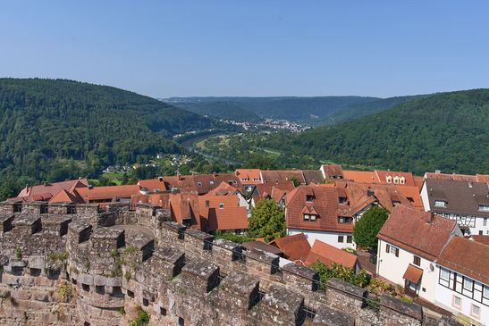 Ausblick Richtung Neckargemünd