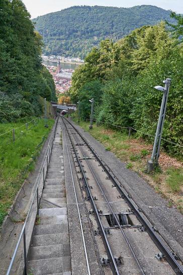 Gleise der unteren Bahn