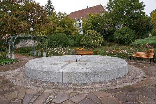 Brunnen im Japanischen Garten