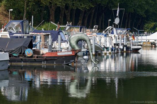 Hafen bei der alten Schachtschleuse