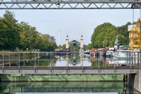 Blick auf's Schiffhebewerk