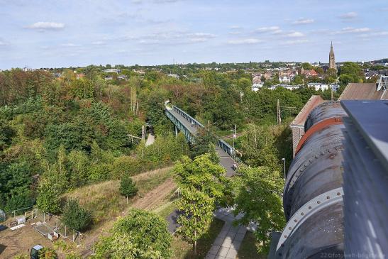 Blick auf die Elias-Bahn-Trasse