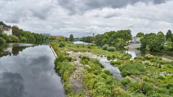 Blick von der Ruhrbrücke