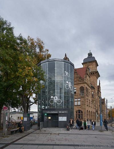 Fahrradparkhaus in Heilbronn