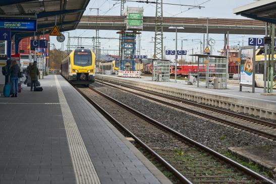 Unser Zug nach Stuttgart