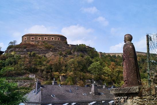 Blick auf Festung Ehrenbreitstein