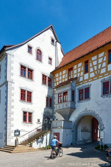 Schloss Liebenstein im Innenhof