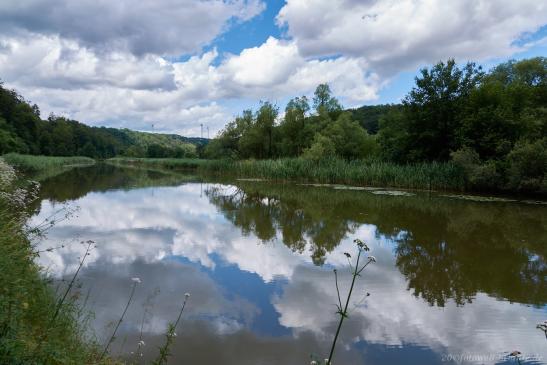 Stausee aufwärts