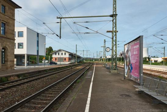 Startbahnhof in Neckarsulm