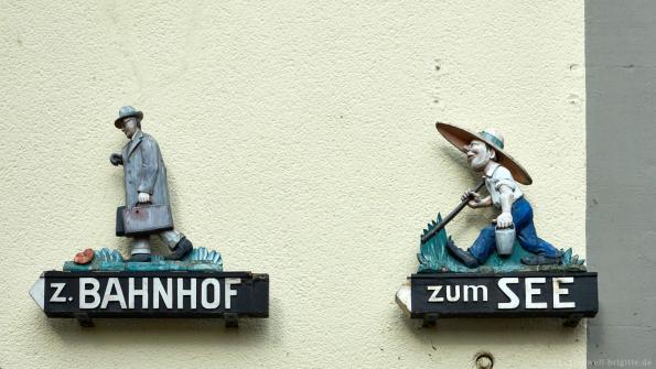 Wegweiser in Radolfzell