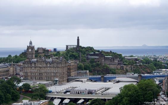 Sicht auf Calton Hill