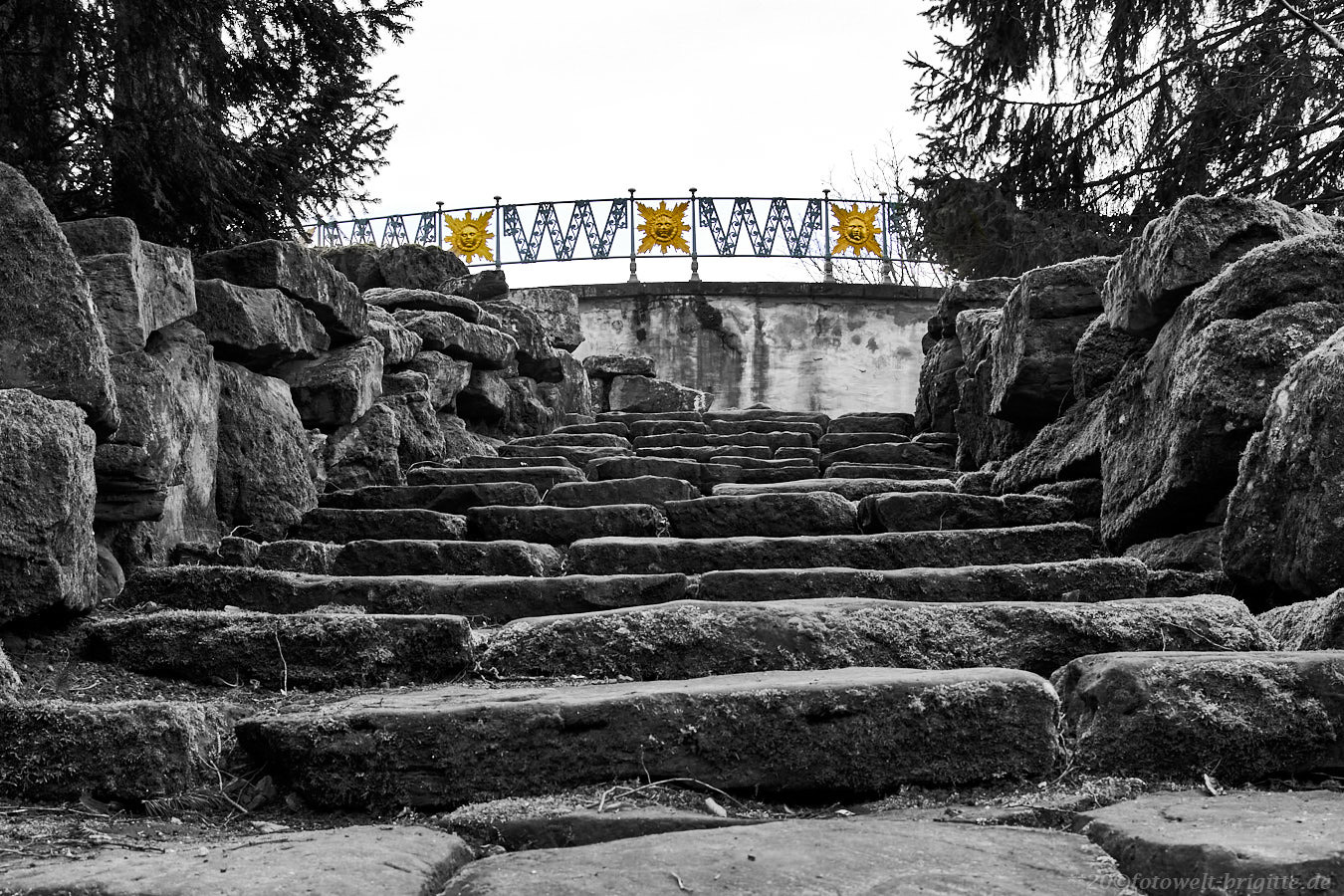 Treppe zum Apollotempel