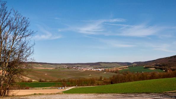 Blick Richtung Eberstadt